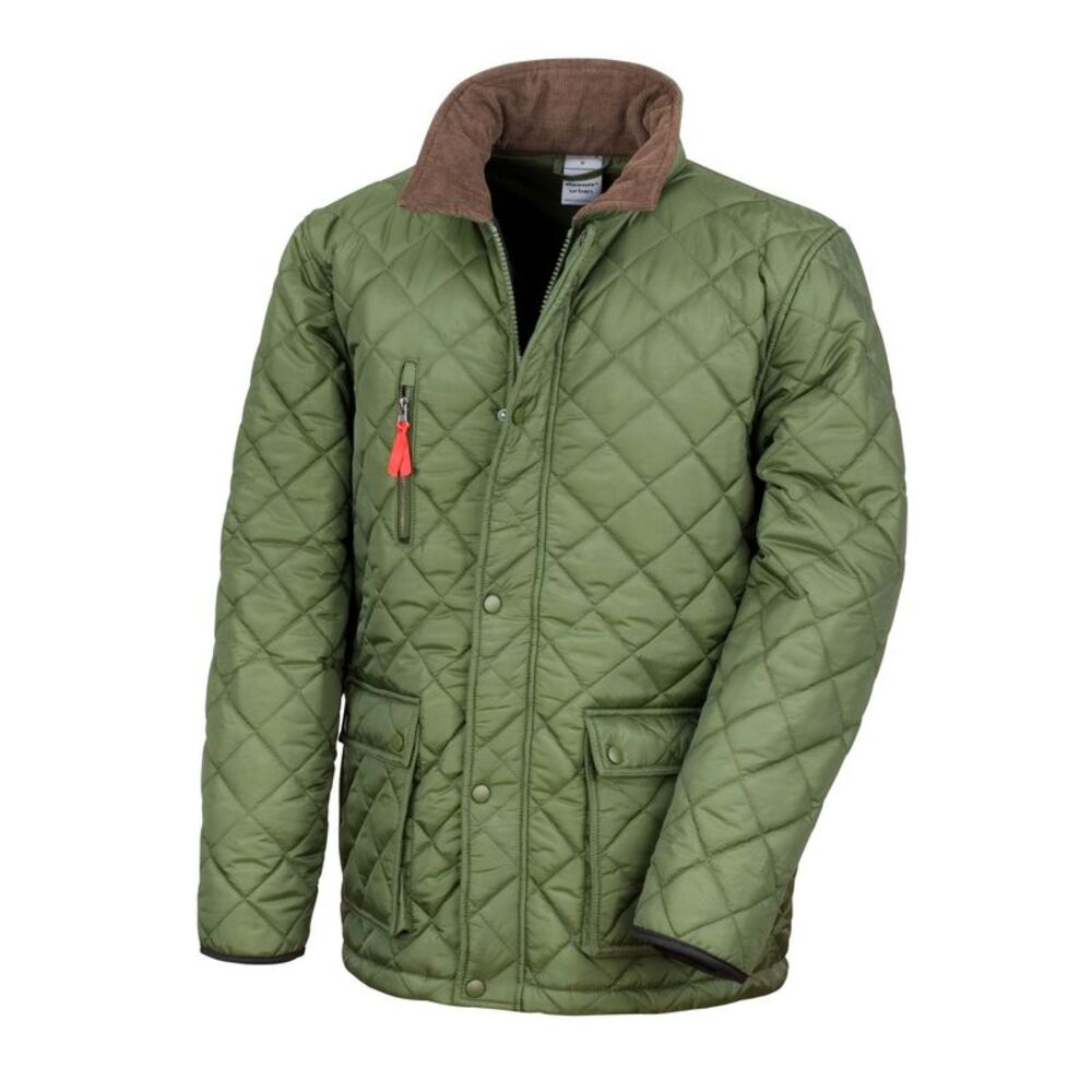 Result Mens Urban Cheltenham Gold Jacket / Olive